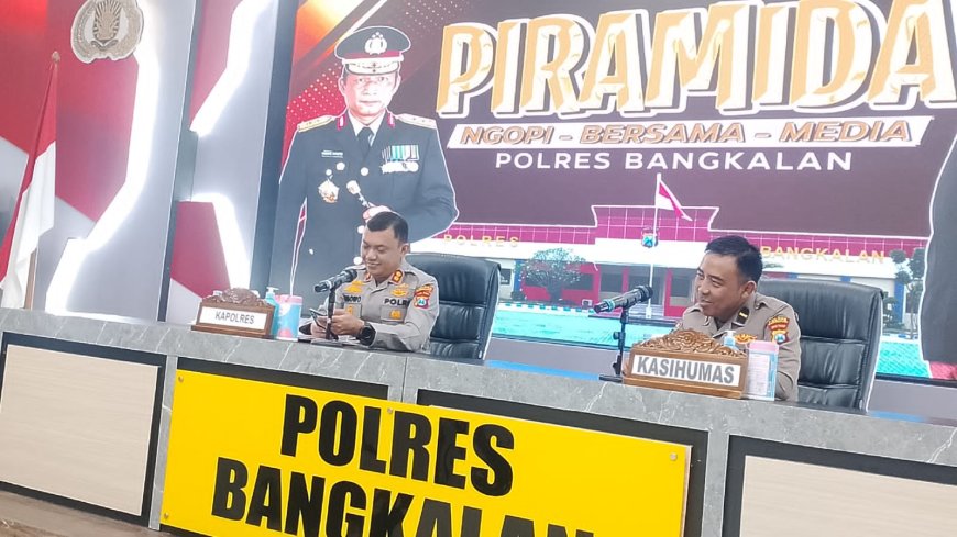 Polres Bangkalan Tegaskan Media Pilar Strategis Bangun Kepercayaan Publik