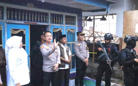 Polres Situbondo Sterilkan TKP Pasca Ledakan Mercon, Warga Dilarang Dekat Radius 10 Meter