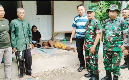 Viral Kondisi Anak Difabel, Dandim 0828 Sampang Turun Beri Bantuan