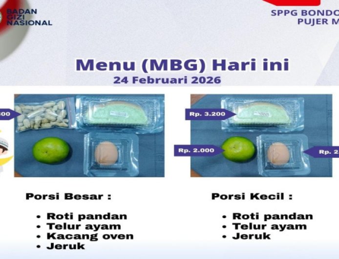 Transparansi Anggaran Menu Kering MBG Ramadhan di Bondowoso, SPPG Mangli Jelaskan Detail AKG
