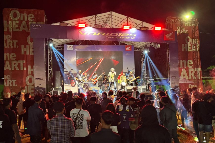 Launching All New Vario 125 Street DI Jember Banjir Pengunjung