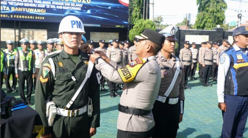 Operasi Keselamatan Semeru 2026. Upaya Polresta Banyuwangi Tingkatkan Kesadaran dan Kepatuhan Masyarakat Berlalu Lintas