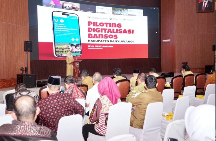 Bakal Diperluas di 41 Kabupaten/ Kota se-Indonesia, Bupati Banyuwangi Paparkan Kiat Sukses Piloting Digitalisasi Bansos