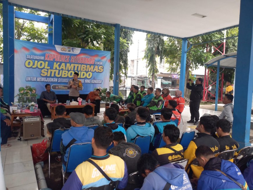 Puluhan Ojol Dipanggil Polres Situbondo, Ini Tujuannya