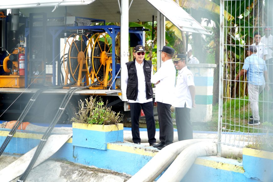 BNPB dan Pemkab Lamongan Kebbut Pompanisasi Tangani Banjir Berkepanjangan