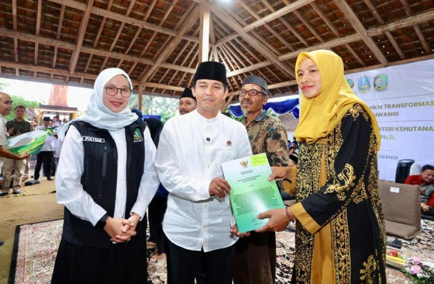 Program TORA di 26 Desa Banyuwangi Tuntas, Bupati Ipuk: Kepastian Hukum Bagi Warga