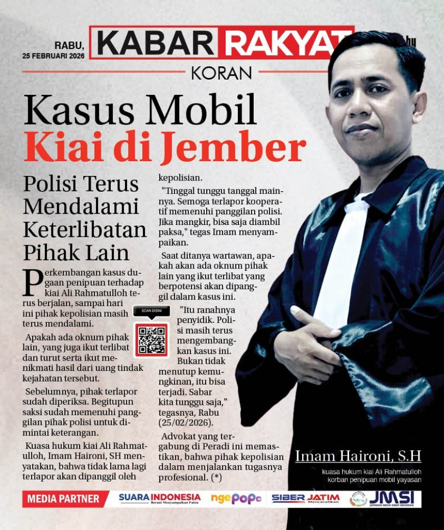 EDISI. 25 FEBRUARI 2026