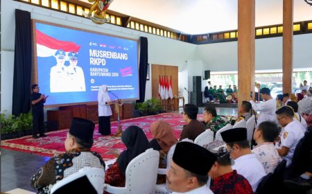 Musrenbang RKPD 2027, Bupati Ipuk Fiestiandani Paparkan 8 Prioritas Pembangunan Banyuwangi
