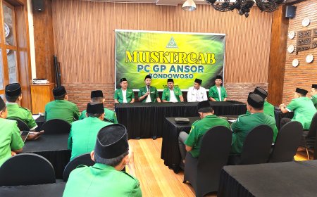 Ansor Bondowoso Gelar Muskercab I, PW Jatim Ingatkan soal Kemandirian Ekonomi dan Ancaman Ideologi