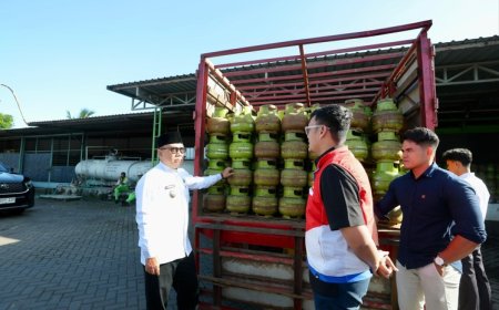 Cegah LPG Langka, Wabup Banyuwangi Sidak Agen - Pangkalan