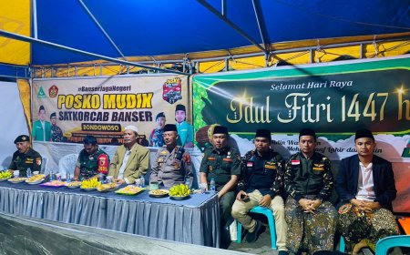 GP Ansor Bondowoso Dirikan Posko Mudik, Perkuat Layanan Masyarakat