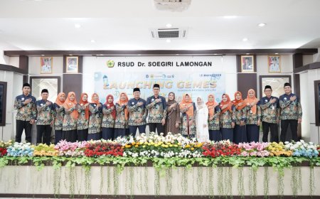 RSUD Dr Soegiri Lamongan Luncurkan GEMES, Tingkatkan Pelayanan Ramah dan Humanis