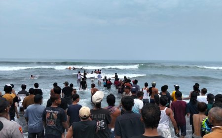 Wisatawan Tewas Tergulung Ombak Pantai Paseban Jember Saat Libur Lebaran 2026