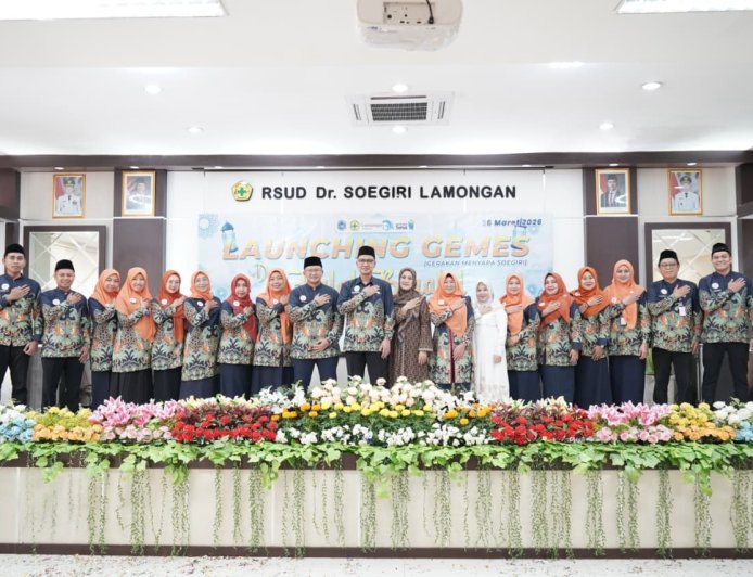RSUD Dr Soegiri Lamongan Luncurkan GEMES, Tingkatkan Pelayanan Ramah dan Humanis