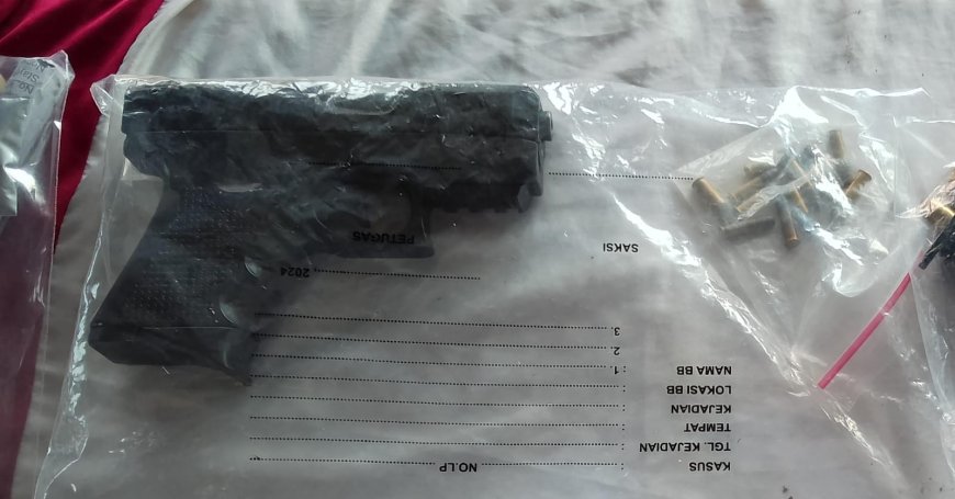 Polisi Amankan Pria di Kamal Bangkalan Diduga Simpan Senjata Api