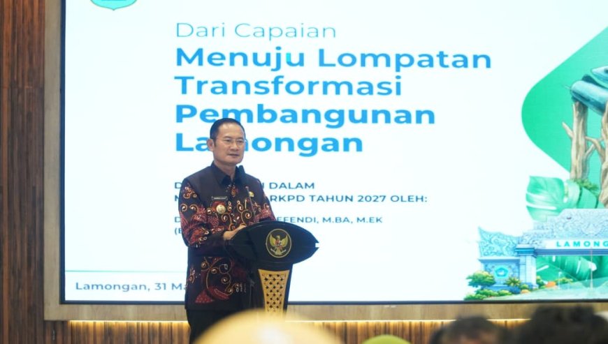 Lamongan Kebut Sinkronisasi Usulan RKPD 2027, Targetkan Pertumbuhan Ekonomi Meningkat