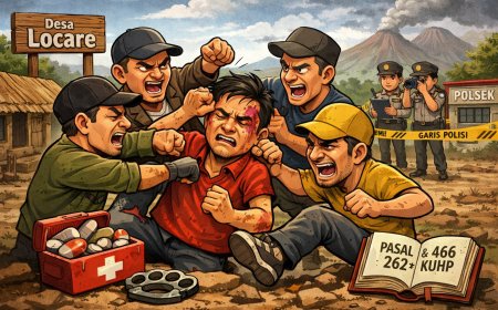 Kasus Pengeroyokan di Bondowoso, Enam Warga Locare Diduga Aniaya Warga Binakal, Korban Lapor Polisi