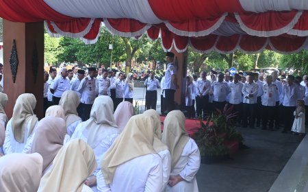 Halal Bihalal ASN Trenggalek, Bupati Tekankan Ingatkan Kinerja Bukan Sekadar Seremoni