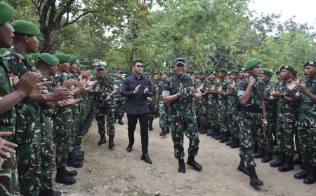 Pangdam Rudy Saladin Minta Yonif Sunan Bonang Tiru Keteladanan Dakwah Humanis