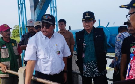 Antisipasi Kemarau, Kementan Genjot Pompanisasi dan Normalisasi Waduk Lamongan