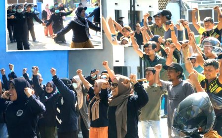 Relawan SPPG Padasan Bondowoso Rutin Senam Aerobik, Jaga Kebugaran dan Kesehatan Tubuh