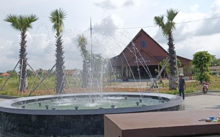 Isu Miring Dibantah, Revitalisasi Lapangan Gajah Mada Lamongan Sesuai RAB