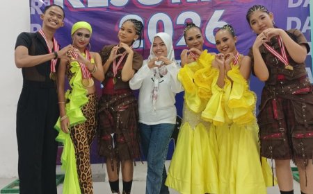 Atlet Dancesport Jember Bersinar di Kejurkot Yogyakarta 2026, Ukur Kemampuan Menuju Porprov Jatim
