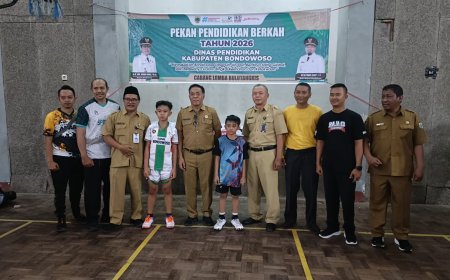 SDN Dabasah I Bondowoso Raih Juara Pertama Bulutangkis di Ajang Pendidikan Barkah 2026
