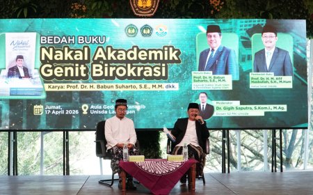 Bedah Buku “Nakal Akademik Genit Birokrasi” di Unisda Lamongan Soroti Integritas dan Transformasi Kampus