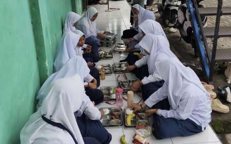 Koordinator MBG MTs Nurul Ichlas Pasarejo Sebut Program Makan Bergizi Gratis Tingkatkan Kehadiran Siswa