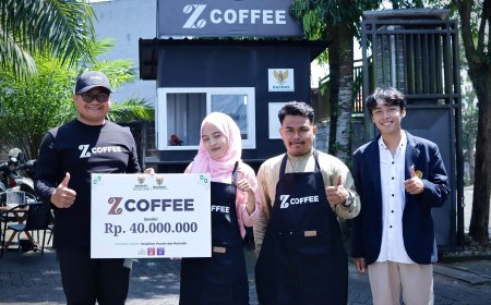 BAZNAS Jember Salurkan Bantuan Modal Z-Coffee untuk Mahasiswa, Dorong Kemandirian dan Angkat Kopi Lokal