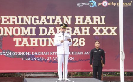 Hari Otoda ke-30, Bupati Lamongan Ajak Perkuat Kolaborasi Daerah
