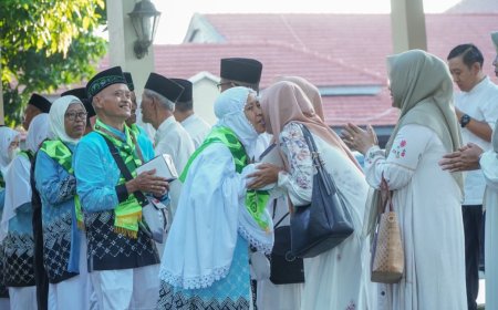 2.758 Jemaah Haji Lamongan Berangkat, Tambahan Kuota Hampir 1.000