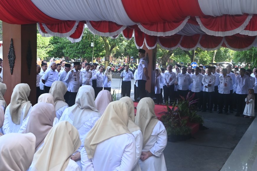 Halal Bihalal ASN Trenggalek, Bupati Tekankan Ingatkan Kinerja Bukan Sekadar Seremoni