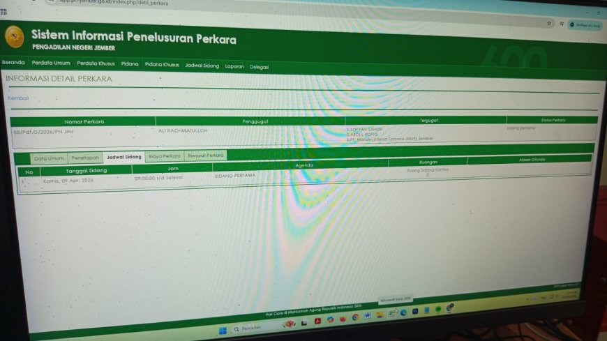 Besok, Sidang Perdana Kasus Penipuan Mobil Kiai Siap Digelar di PN Jember