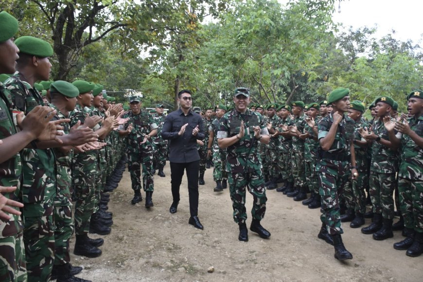 Pangdam Rudy Saladin Minta Yonif Sunan Bonang Tiru Keteladanan Dakwah Humanis