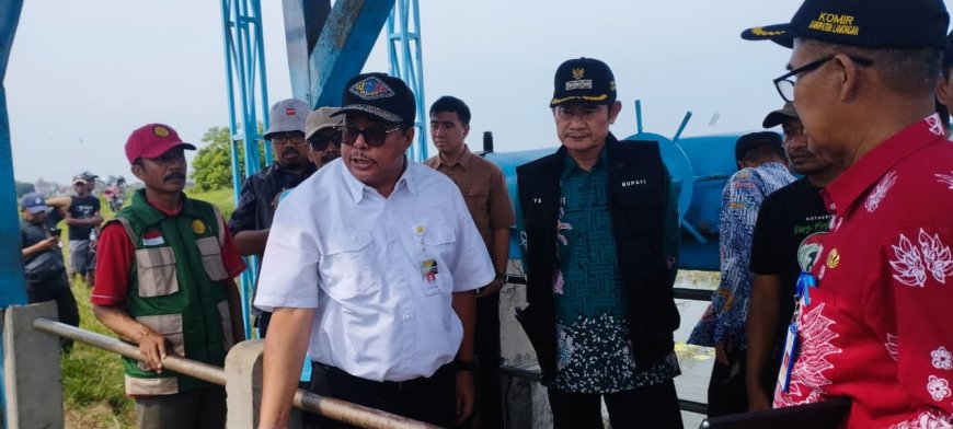 Antisipasi Kemarau, Kementan Genjot Pompanisasi dan Normalisasi Waduk Lamongan