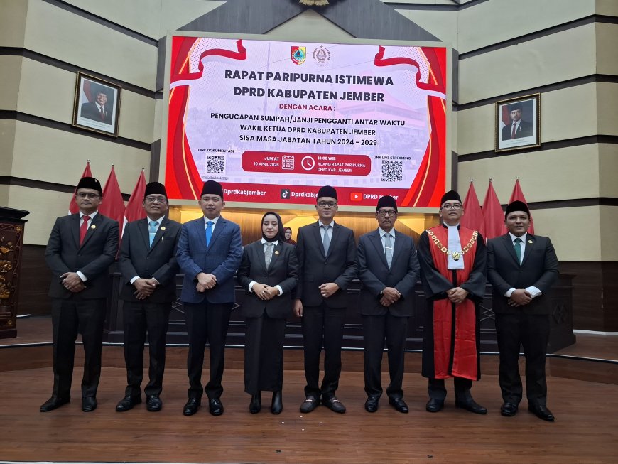Fatmawati Jabat Wakil Ketua DPRD Jember, Gus Fawait: Perkuat Representasi Perempuan