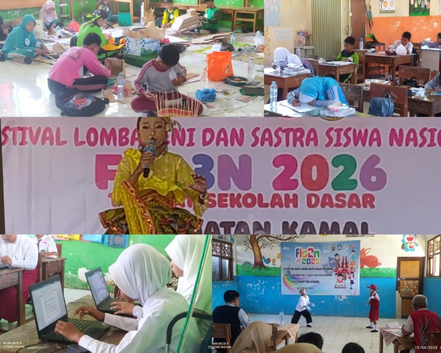 FLS3N Kamal Meriah, Puluhan Sekolah Tampilkan Bakat Seni Terbaik