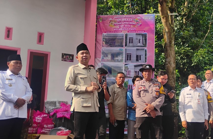 Bupati Jember  Tinjau RTLH di Panti, Target 1.000 Rumah Layak Huni Tahun 2026
