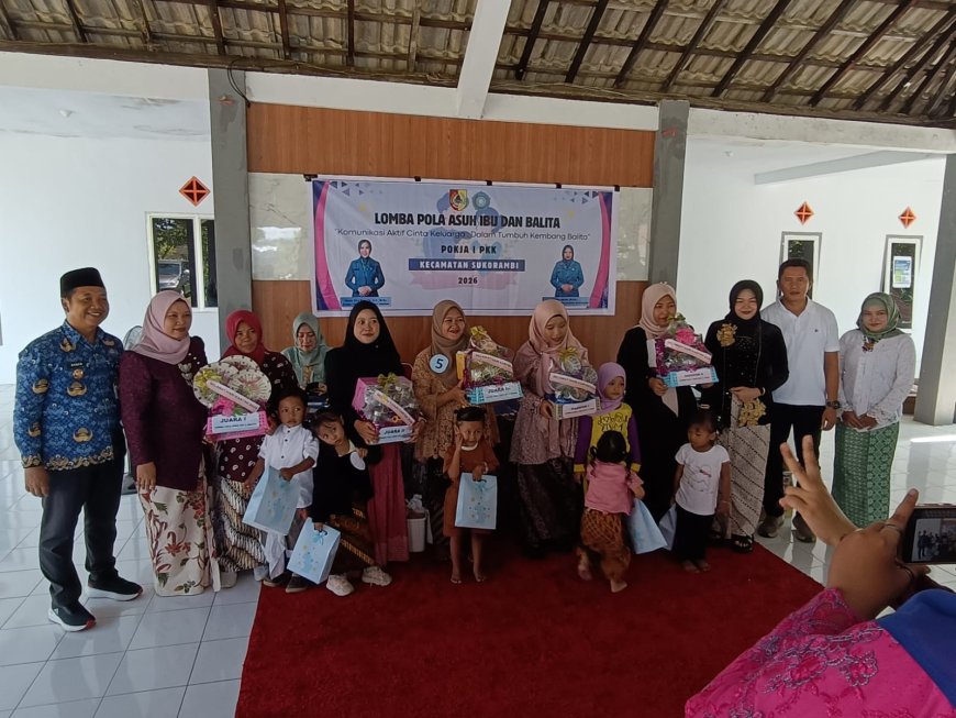 PKK Sukorambi Gelar Lomba Pola Asuh, Perkuat Kualitas Tumbuh Kembang Balita