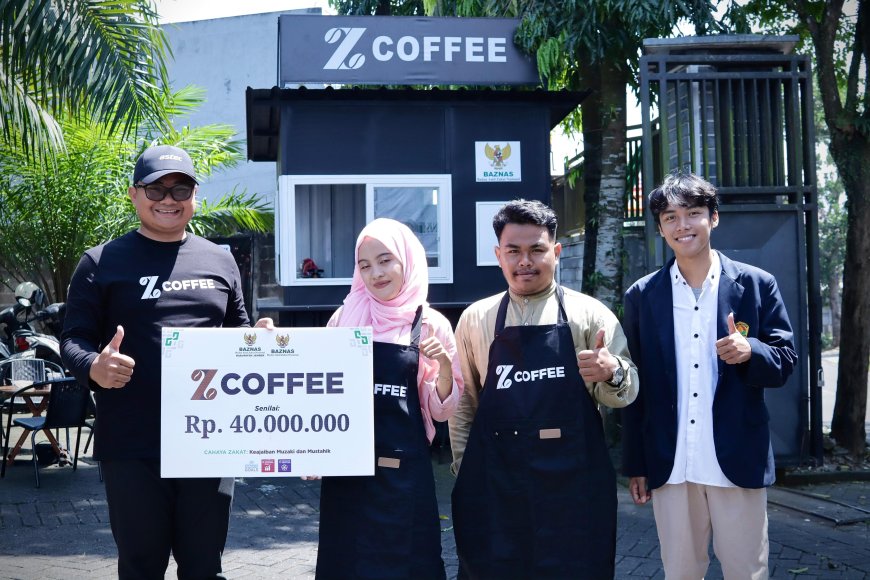 BAZNAS Jember Salurkan Bantuan Modal Z-Coffee untuk Mahasiswa, Dorong Kemandirian dan Angkat Kopi Lokal