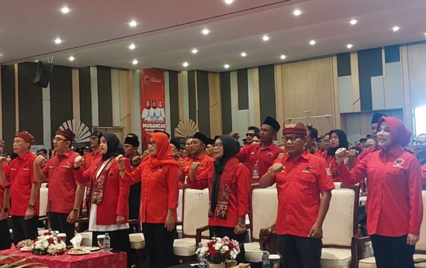 Musancab PDI Perjuangan Banyuwangi Jadikan Anak Muda sebagai Penerus Kepemimpinan Partai