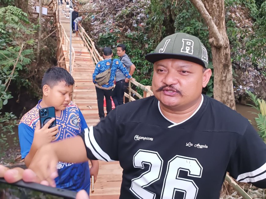 Jembatan Darurat Sentong Bondowoso Rusak Dihantam Air Deras Sungai, Picu Kekhawatiran Warga
