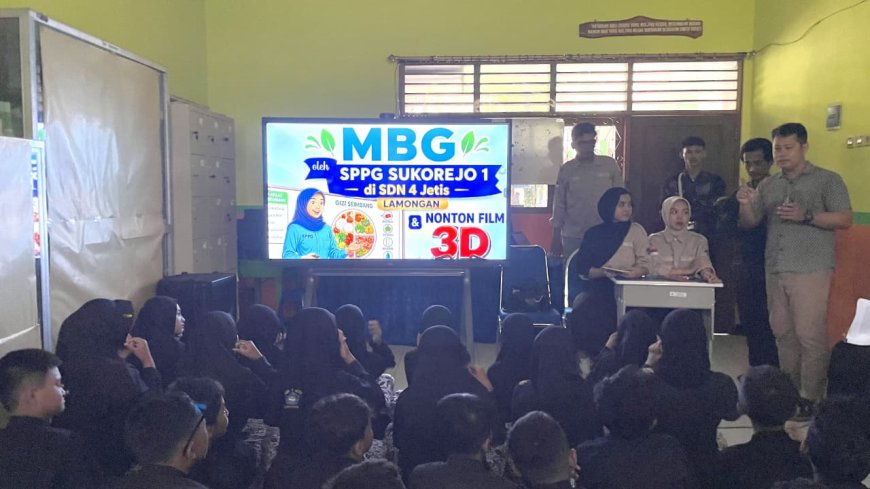 SPPG Lamongan Sosialisasikan “Isi Piringku” dan PHBS ke Siswa SD