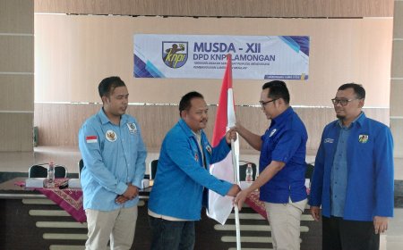 Imam Fadlli Pimpin KNPI Lamongan, Janjikan Kebangkitan Pemuda Lebih Progresif
