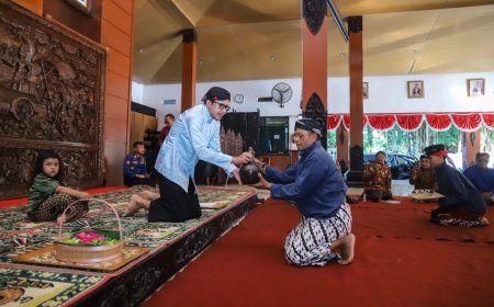 Wabup Syah Sambut Kirab Kerbau, Tradisi Nyadran Dam Bagong Kembali Menggema