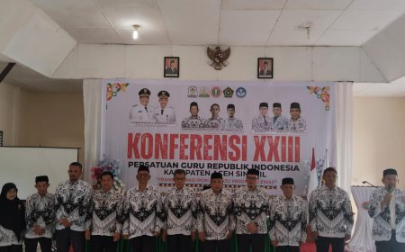 Zainal Abidin Menang Dramatis, Konferensi PGRI Aceh Singkil Diwarnai Kritik Tajam