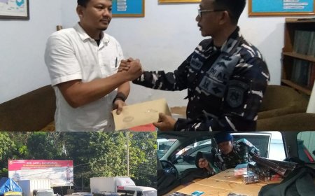 Tim SFQR Lanal Batuporon Sita Ratusan Ball Rokok Tanpa Cukai