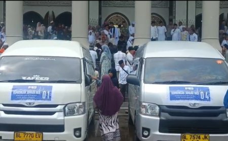 91 Jemaah Haji Aceh Singkil Berangkat ke Tanah Suci, Mayoritas Perempuan